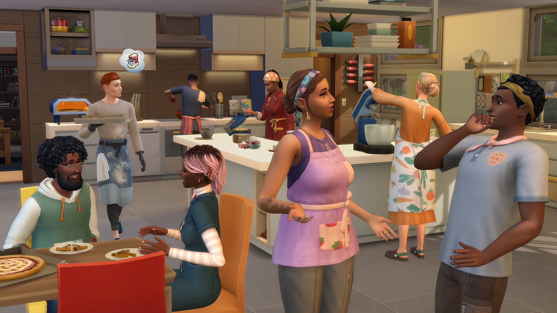 Замена компьютера симс 4. The SIMS 4 Кулинарные страсти. Симс 4 Home Chef Hustle stuff Pack. Реалистичные роды в симс 4. The SIMS™ 4 Скриншоты.