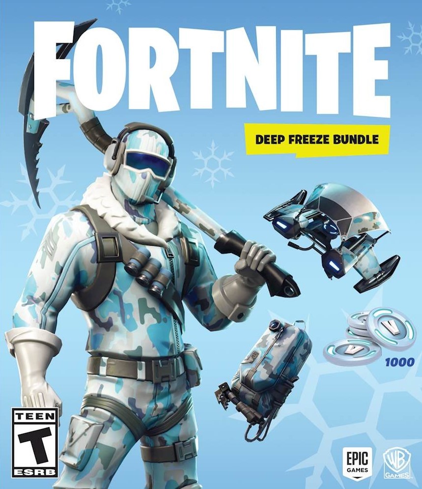 fortnite deep freeze bundle playstation 4 eu - eu fortnite