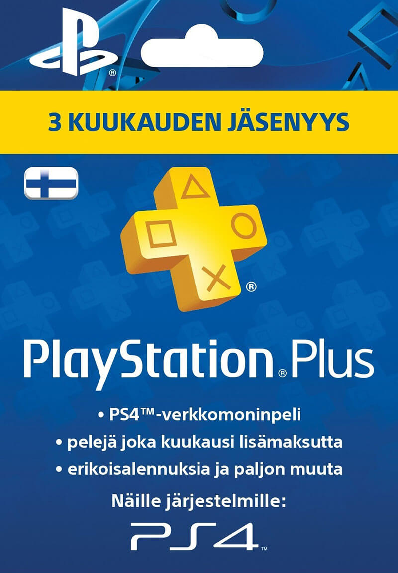 Playstation Plus - 3 months (BE)