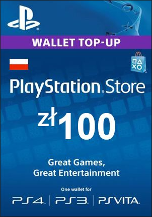 Buy PlayStation Network Card 100 PLN Playstation Store