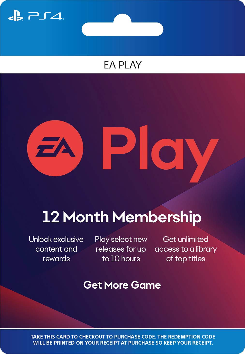 Купить EA Play (EA Access) - 12 months PS4 (USA)