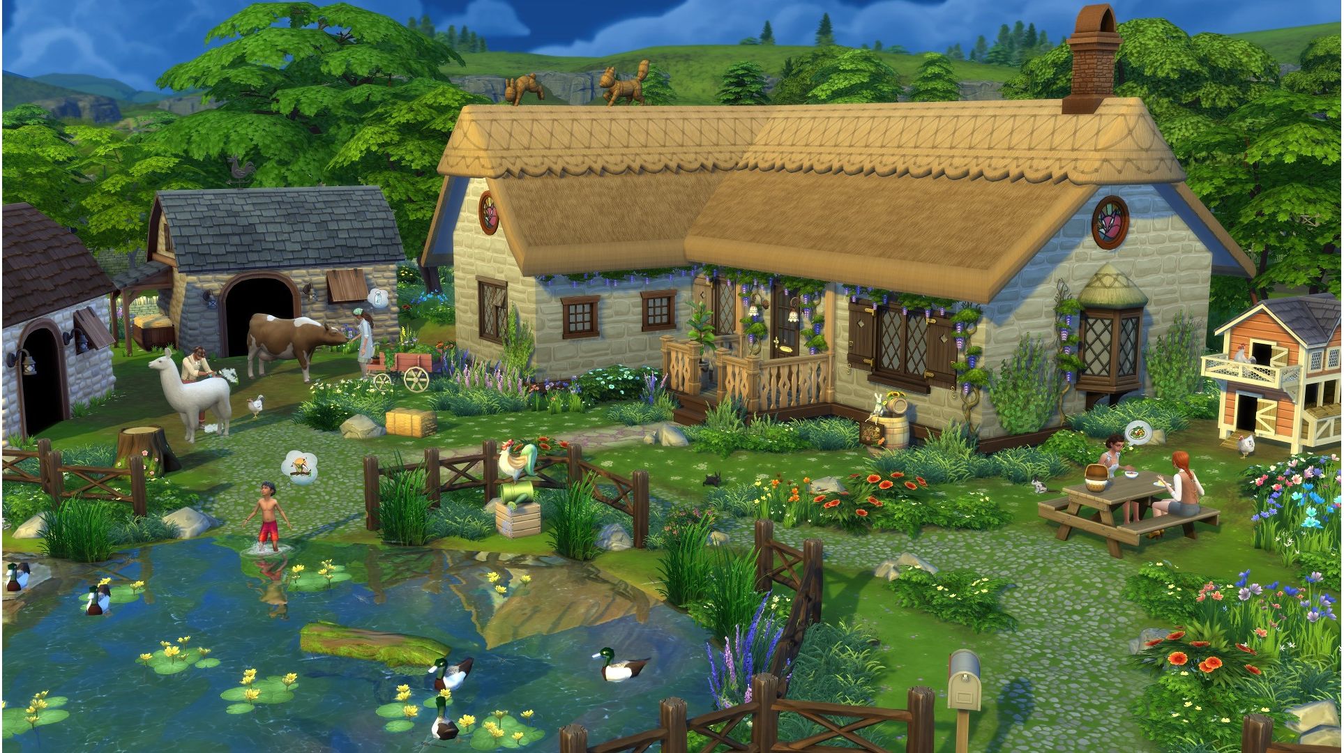 Купить The Sims 4 Загородная жизнь! для EA Origin