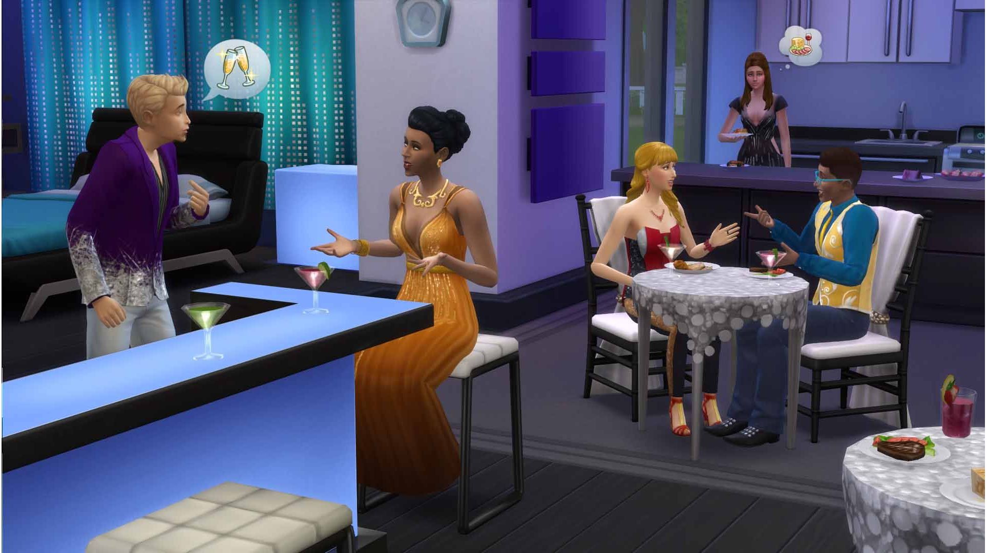 Симс 4 игра на телефон андроид. The SIMS™4 роскошная вечеринка. Luxury Party SIMS 4. Симс 4 роскошная вечеринка. The SIMS 4: роскошная вечеринка каталог.