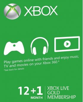Купить Xbox Live 12+1 Months Gold Subscription со скидкой